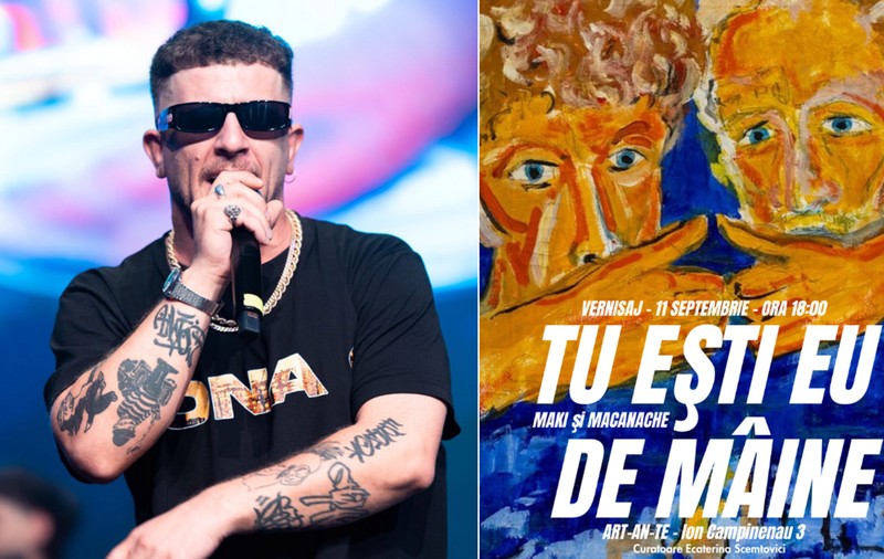 Macanache, 10 ani de carieră: Concert aniversar, rap cu instrumentiști și o expoziție dedicată tatălui său