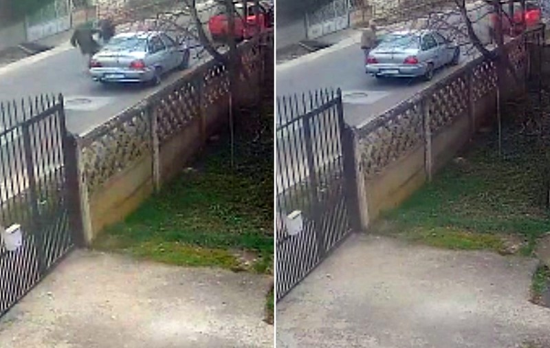 Un șofer de 77 de ani din Hunedoara, bătut de un tânăr, pentru că a condus prea încet. Scena violentă, surprinsă de camere - VIDEO