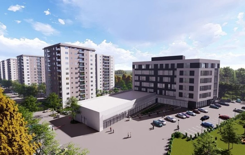 În cadrul ansamblului Dimri Residence va fi finalizată o clădire mixtă, de retail și birouri, în vara lui 2021 (PUBLICITATE)