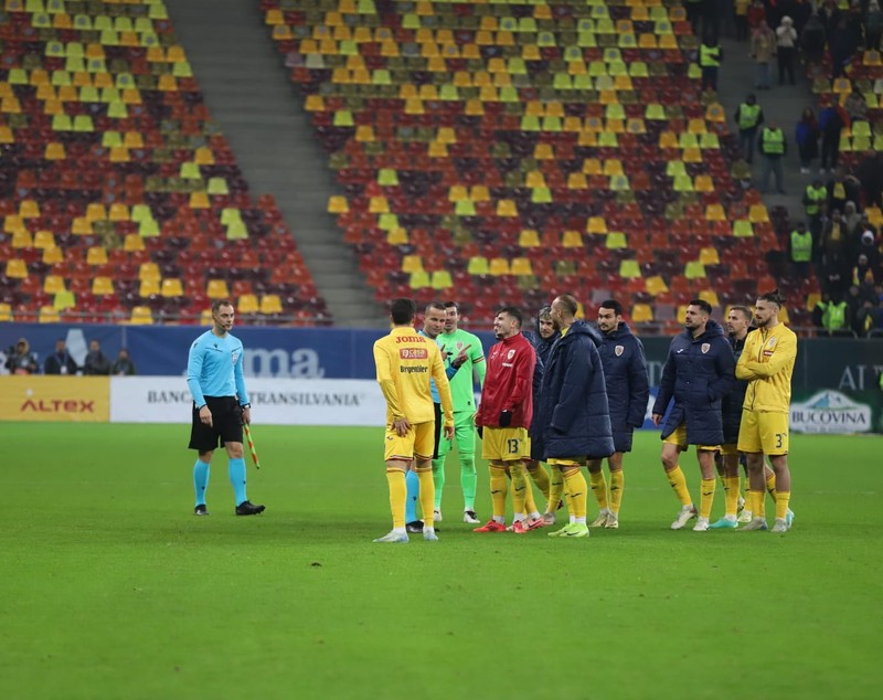Fotbaliștii din Kosovo n-au mai vrut să joace și au ieșit de pe teren cu un minut înainte să se termine meciul cu România. Partida, abandonată după o oră