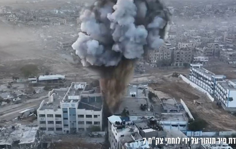 Israelul anunță că a distrus un tunel Hamas de sub spitalul Al-Shifa din Gaza cu puțin timp înainte de începerea armistițiului. VIDEO