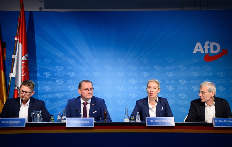Alternativa pentru Germania cere ieșirea din UE, revenirea la marca germană și încetarea sancțiunilor impuse Rusiei