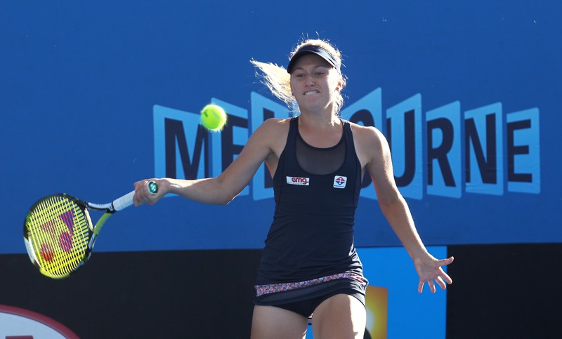 Daria Gavrilova, adversara Simonei Halep FOTO: EPA