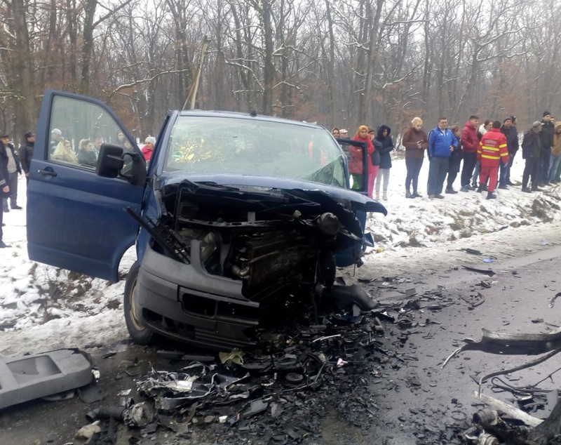 Grav accident rutier lângă Reghin, soldat cu doi morți și cinci răniți