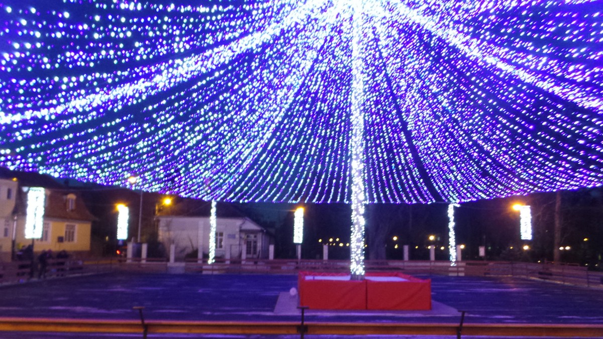 Târgul de Crăciun din Bistrița a fost deschis
