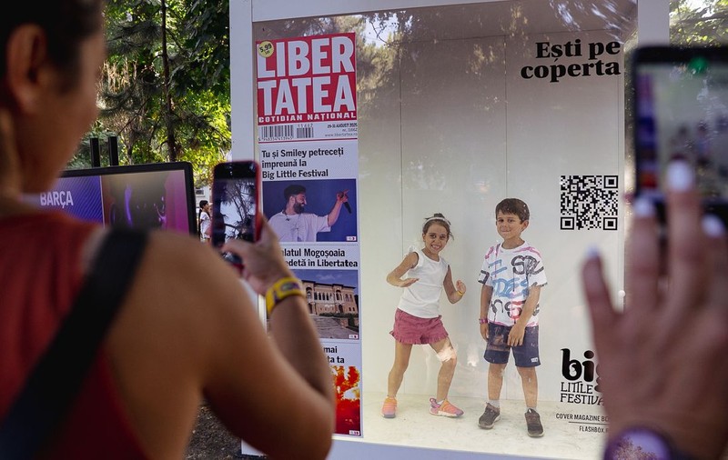 Libertatea a fost partener strategic la cel mai mare festival din Europa de Est dedicat familiilor, Big Little Festival