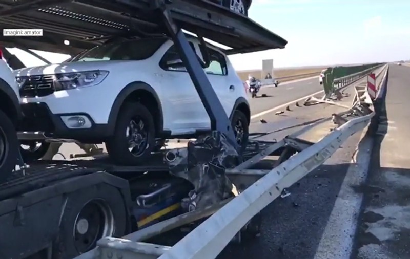 UPDATE | Autostrada Soarelui, blocată 12 ore din cauza unui accident. De ce a fost nevoie de atâta timp pentru reluarea traficului