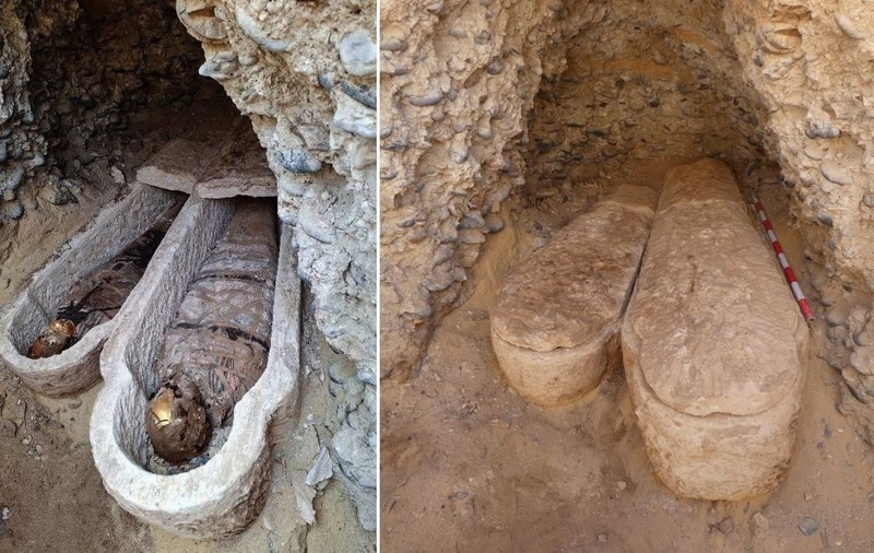 Un mormânt roman vechi de cel puțin 1600 de ani a fost descoperit în Egipt. Una dintre mumii a fost îngropată cu un papirus pe care era scrisă Iliada lui Homer