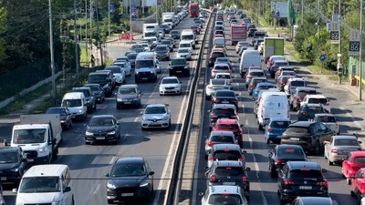 aglomeratie masini romania rovinieta