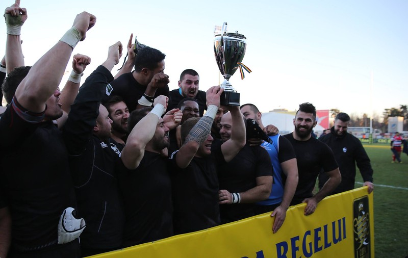 Rugby. CSM Știința Baia Mare a învins Steaua și a câștigat Cupa Regelui, ediția 2016
