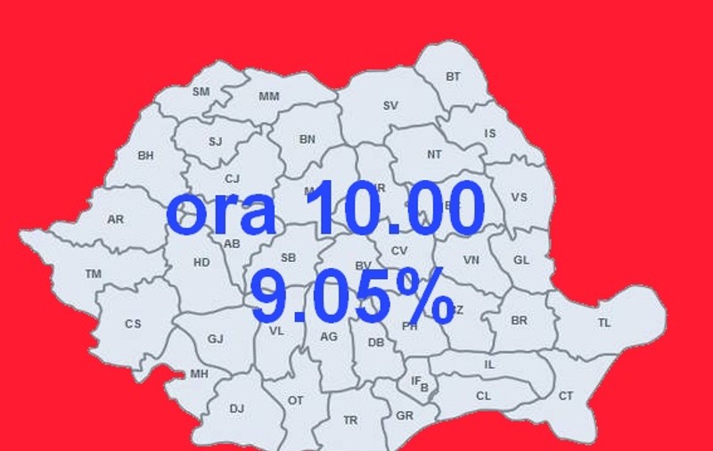 REZULTATE REFERENDUM | BEC: Prezenţa la vot până la ora 10.00