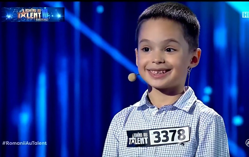 Al treilea Golden Buzz la ”Românii au talent”. Ce face Theodor Marcu, copilul de 6 ani care vrea să fie „geniul tuturor lucrurilor”