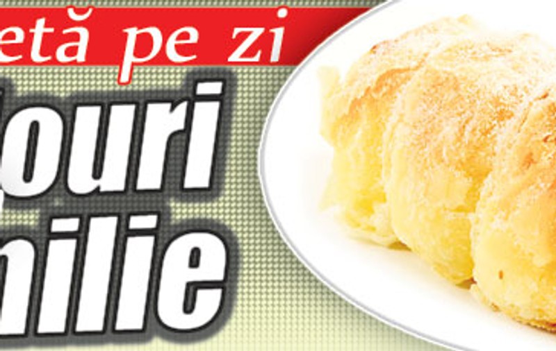 O reţetă pe zi: Rulouri cu vanilie