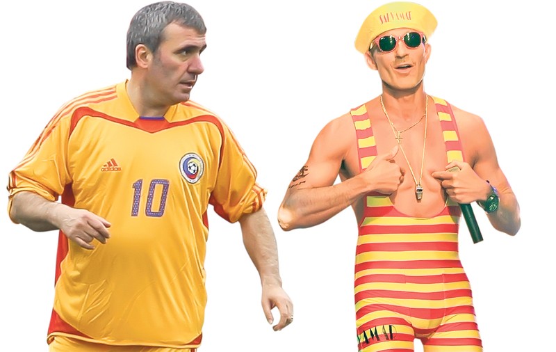 Hagi l-a driblat pe Mazăre! «Regele fotbalului» îi va lua locul primarului din Constanţa în videoclipul de promovare a staţiunii Mamaia de anul viitor
