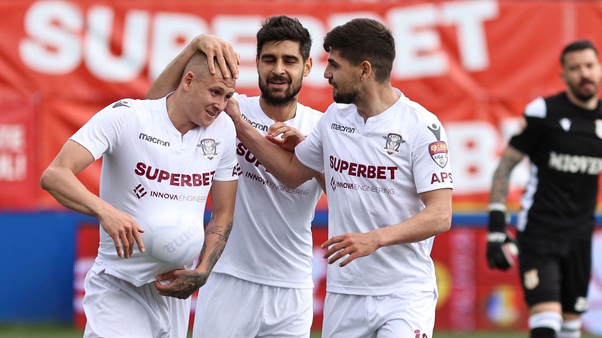 Rapid a promovat în Liga 1