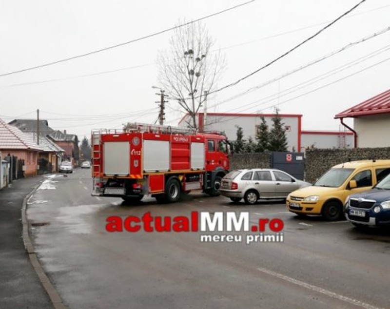 Incendiu la Spitalul de Psihiatrie din Baia Mare. Pompierii intervin la fața locului