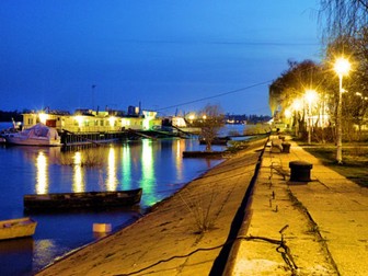 Brăila, faleza Dunării.