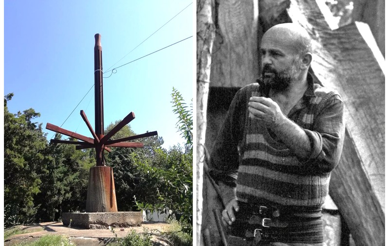 Sculptura „Fructul soarelui” a lui George Apostu, care are o replică și în Japonia, a ajuns suport pentru cabluri la Costinești! Critic de artă: Apostu este pe nedrept uitat în țară