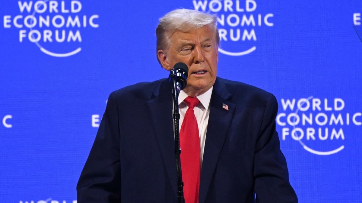 Donald Trump vorbește la Forumul Economic Mondial de la Davos, 21 ianuarie 2026