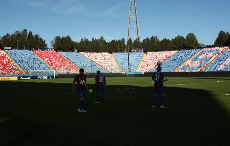 Steaua a plecat din Ghencea şi va juca primele meciuri la Buzău