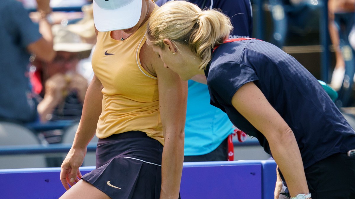 Simona Halep acuză dureri la tendonul lui Ahile
