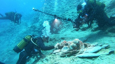 epava ceramica descoperita in apele din turcia in apropiere de antalya