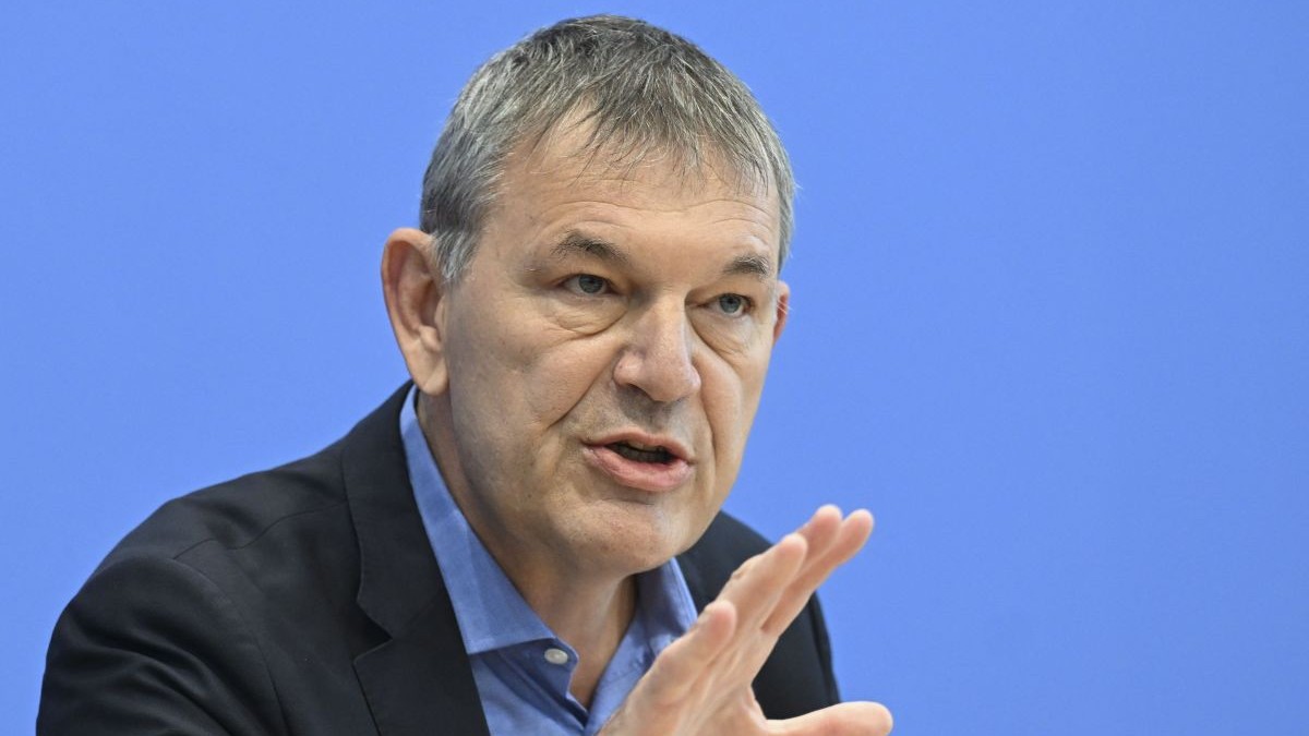 Șeful UNRWA, Philippe Lazzarini, în cadrul unei conferințe de presă