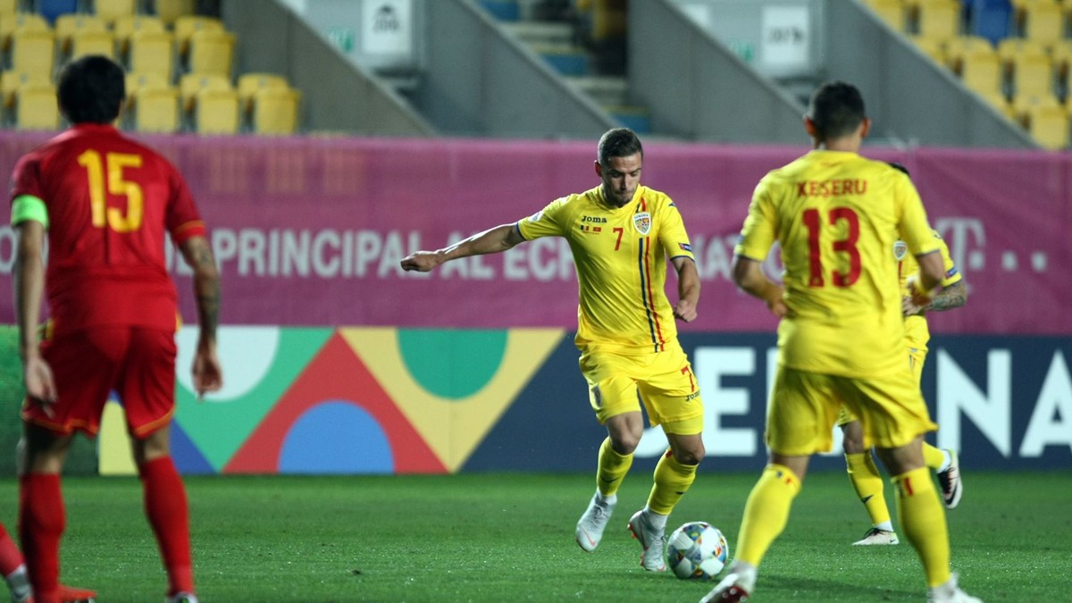 România - Muntenegru, în Liga Națiunilor la fotbal