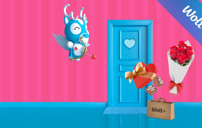 Valentine’s Day se rezolvă simplu: reduceri de până la 20% pe Wolt