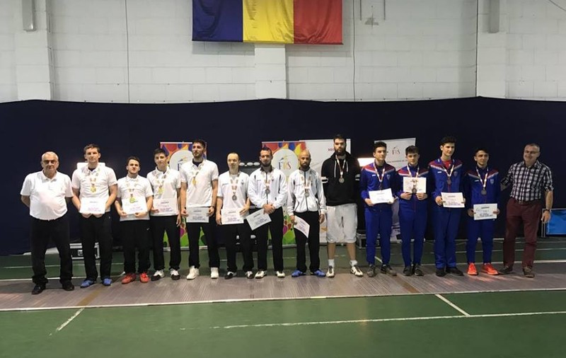 CSU Poli Timişoara a câştigat titlul de campioană naţională la floretă masculin pe echipe