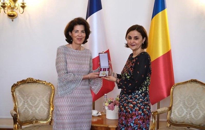 Laurence Auer și-a terminat mandatul de ambasador al Franței în România. Cine o va înlocui