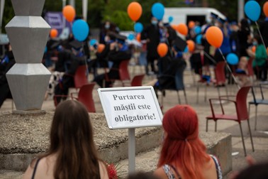 Toți participanții au fost obligați să poarte măști