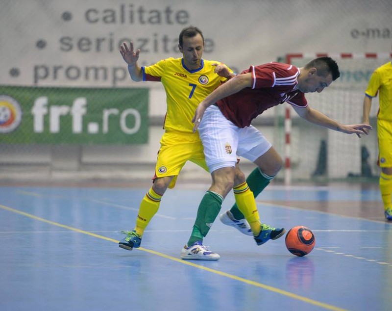România - Ungaria 2-2, în manșa tur din barajul pentru Euro 2016 la futsal / GALERIE FOTO
