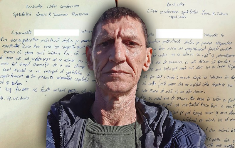 Asistent medical de la Spitalul de copii din Timișoara, acuzat de abuzuri sexuale! „Se punea cu noi în pat. Intra peste noi la duș”