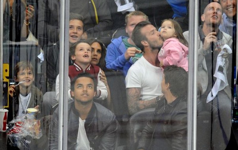 David Beckham e topit după fetiţa lui! Uite ce dulceaţă de copil are! | FOTO