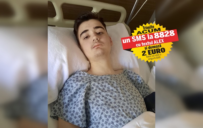 Viața lui Alex, bolnav de cancer, depinde de curele de imunoterapie. Băiatul, internat de șase luni în Turcia, are nevoie de 70.000 de euro pentru a fi salvat