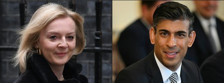 Liz Truss și Rishi Sunak