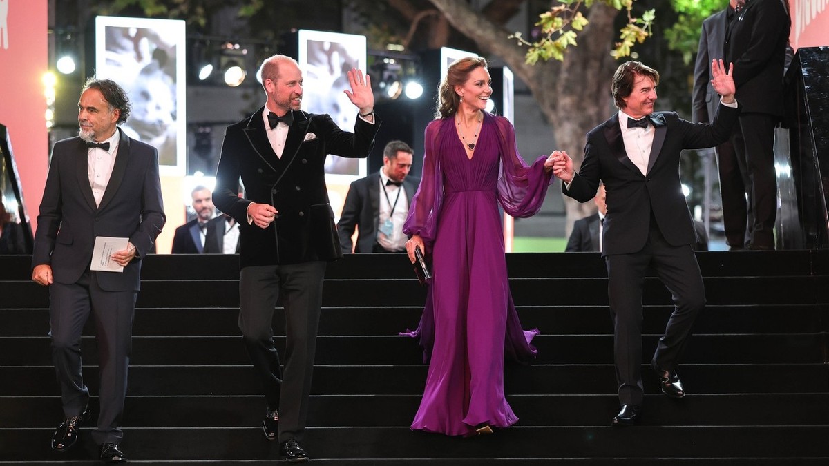 Kate Middleton alături de Tom Cruise