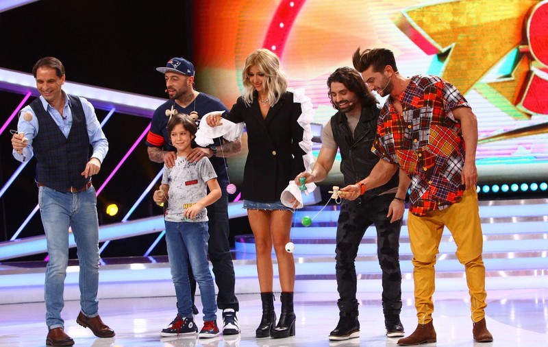 Pepe, Alina Eremia și Dan Negru, demonstrație de kendama, la Next Star