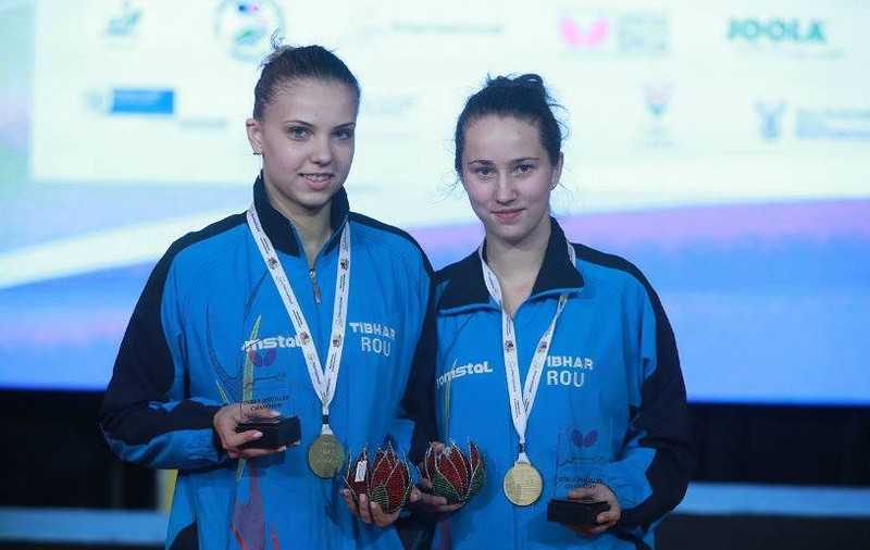 Tenis de masă. Junioarea Adina Diaconu povestește etapele prin care a trecut până să devină campioană mondială la dublu