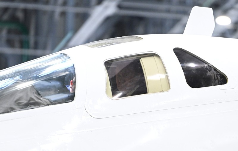 Vladimir Putin a zburat la bordul unui bombardier nuclear modernizat. Reacția președintelui rus