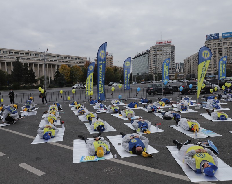 Protest al Federaţiei “Solidaritatea Sanitară”. Guvernul Orban, acuzat că scade veniturile lucrătorilor din Sănătate. Replica Executivului