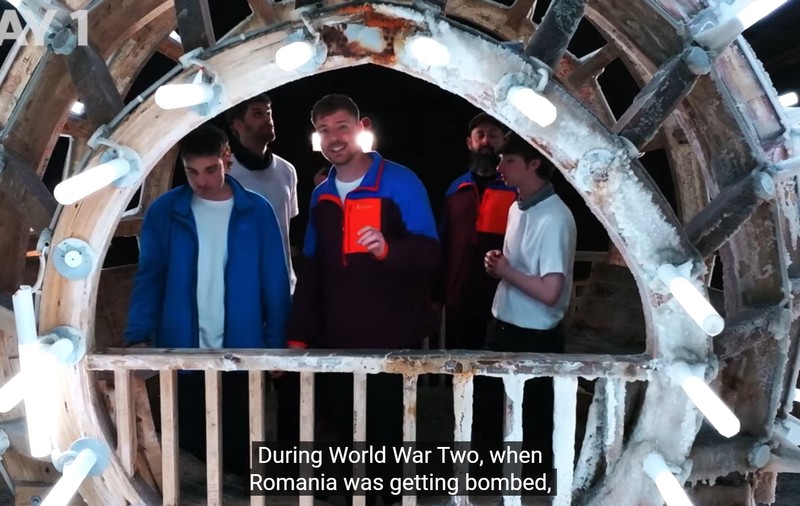 Videoclipul din Salina Turda văzut de 43 de milioane de oameni în 24 de ore conține o singură referire la România, în 20 de minute | VIDEO