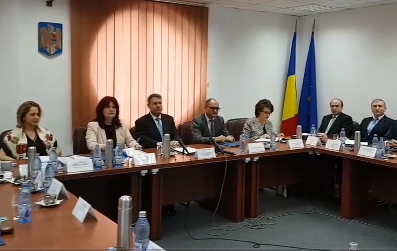 UPDATE. Președintele Klaus Iohannis a ajuns la ședința CSM, în care se alege o nouă conducere