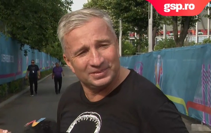 Dan Petrescu, în tribuna a II-a pe Arena Națională. Anghel Iordănescu, la VIP