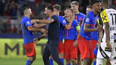 FCSB joacă împotriva lui Manchester United la București în ianuarie 2025 în Europa League. Foto: Hepta