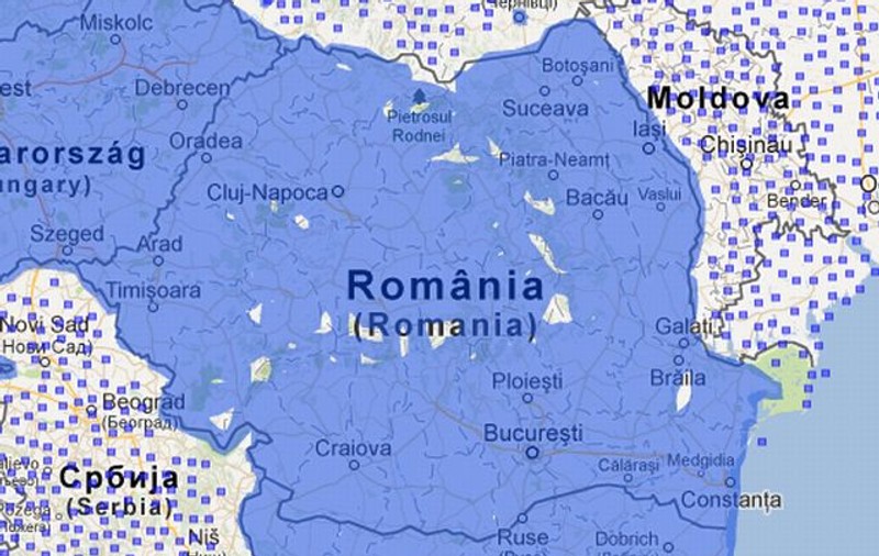 Aproape toată România, disponibilă pe Google Street View