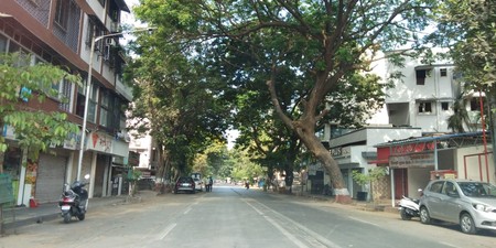 Străzi goale în Mumbai