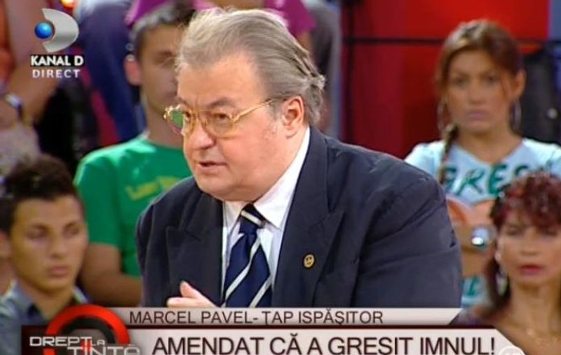 Corneliu Vadim Tudor: "Principalul vinovat e Mircea Sandu, nu Marcel Pavel"