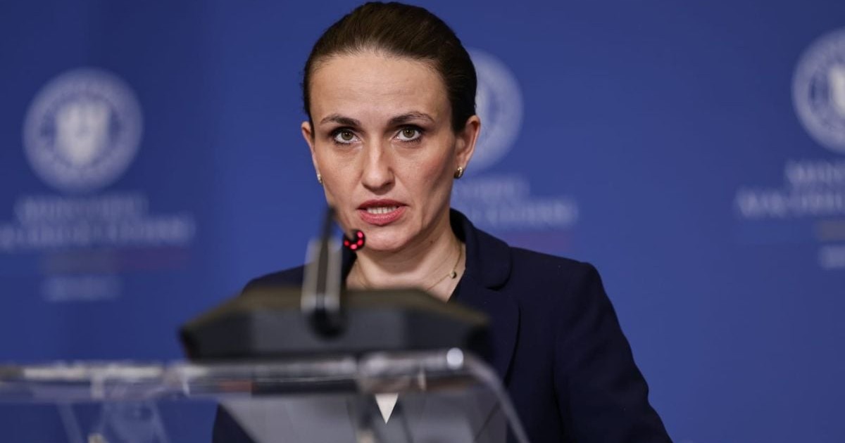 Oana Țoiu, ministruld e Externe, într-o conferință de presă